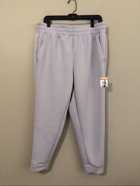 NWT- apana scuba like Joggers, lilac, size XL